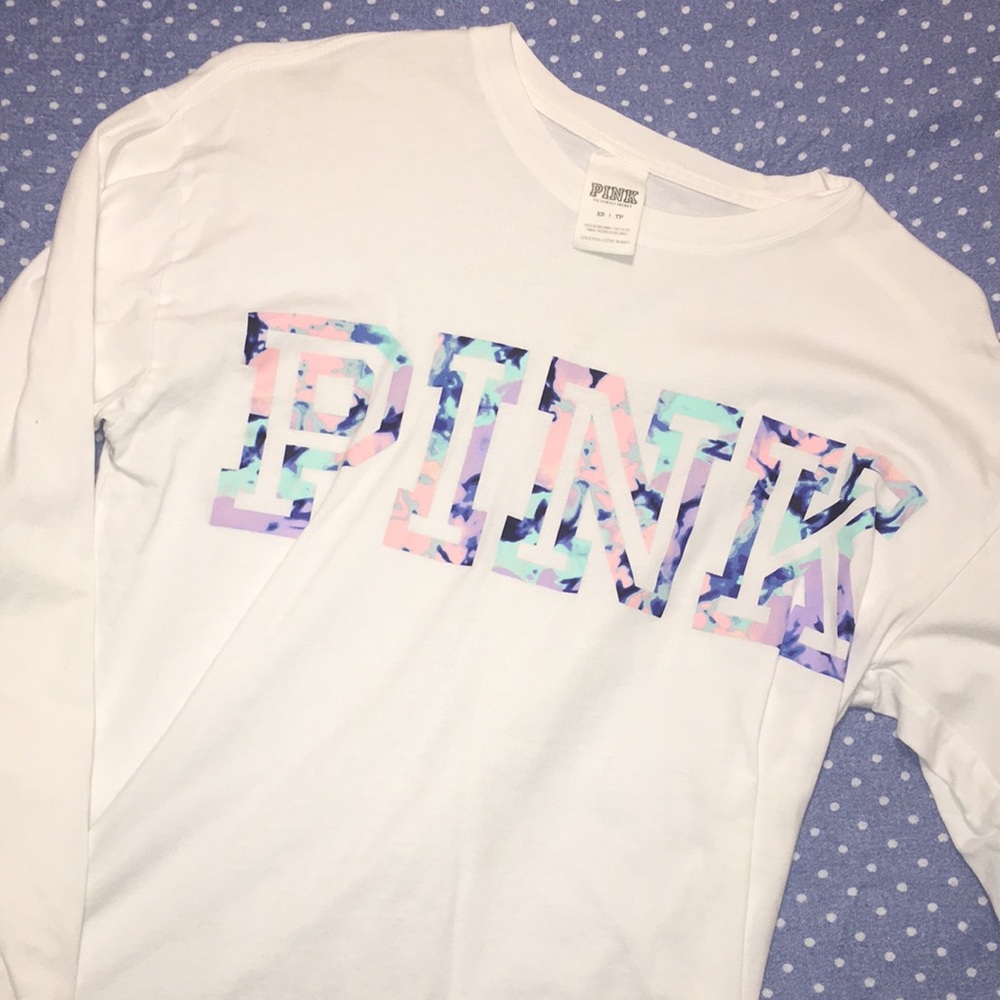 BRAND NEW VS PINK Long sleeve tee